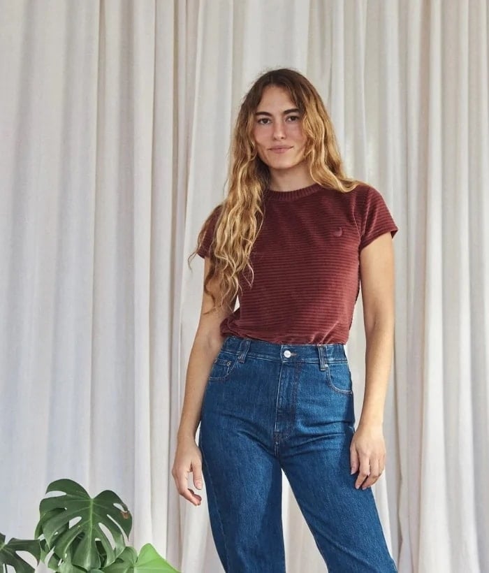 Casual V Neck T Shirts for Women Mesh Short Sleeve Dressy Tops